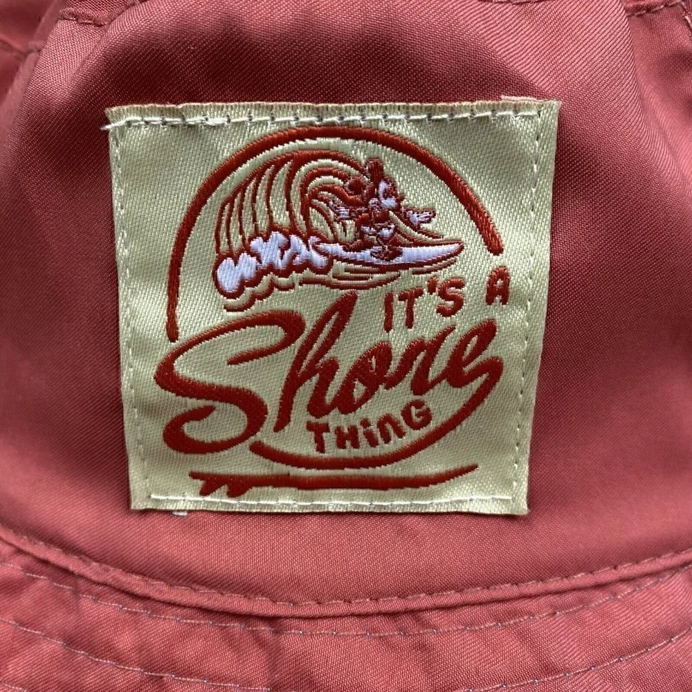 DISNEY PARKS Reversible Toddler Bucket Hat 52cm It’s A Shore Thing Blue